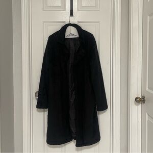 Women's Black Fur Coat